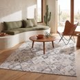 thumbnail image 1 of Rug Branch Atlas Fractal Indoor Area Rug, Beige Grey, Modern - Living Room, Bedroom, Dining Room, and Kitchen, 1 of 8