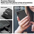 thumbnail image 4 of [PST] iPhone XR Hard Case, Dual Layers Heavy Duty Rubber Armor Bumper Hard Case Cover, 4 of 5