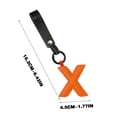 thumbnail image 3 of Clearance! New Leather English Letter Keychain Hanger Car Keychain Bag Accessories Limited Time Deal Unclaimed Pallets #75, 3 of 4