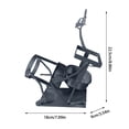 thumbnail image 2 of Stylish Metal Skeleton Drink Stand Holder For Cola Whisky Bottles Kitchen Bar Table, 2 of 3