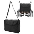 thumbnail image 3 of Wheelchair Bag Shoulder Home Hanging Trolley Walking Aid Storage Accessories Storage Bag Hanging Bag Cotton Quilted Large Capacity Wheelchair Hanging Storage Bag, 3 of 7