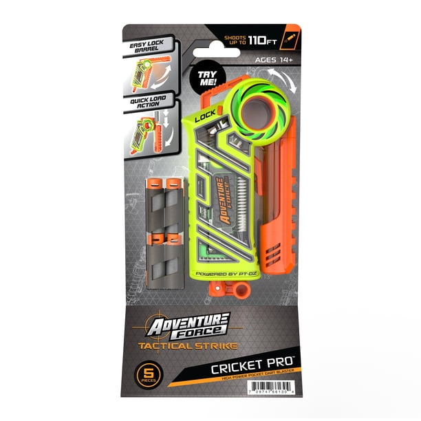 Adventure Force Tactical Strike Cricket Pro Half-Length Quick-Flip