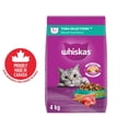 thumbnail image 1 of Whiskas Adult Dry Cat Food Tuna Selections, High Quality Protein 4kg, 1 of 9