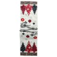 thumbnail image 3 of simhoa Christmas Table Runner Cabinet Seasonal Winter Table Place Mat Dresser Scarf 33cmx90cm, 3 of 8