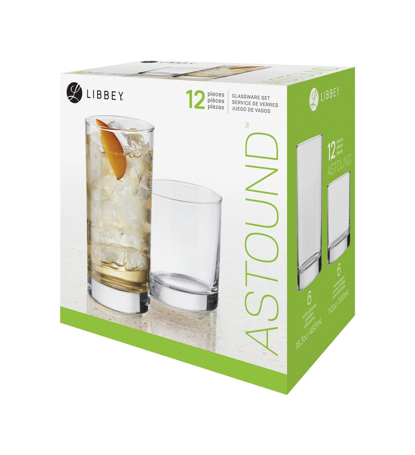 Ensemble de Verre Astound par Libbey