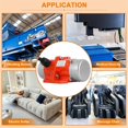 thumbnail image 4 of 100W Concrete Vibrating Motor,Single Phase AC 110V 3600RPM Concrete Motor with Speed Controller,for Shaker Table US Plug,1 * vibrating plug, 4 of 5