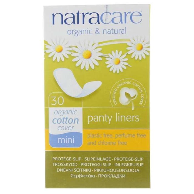 Natracare - Protège-Dessous en Coton Naturel Mini - 30 Doublure(s)