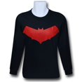 thumbnail image 1 of Red Hood Symbol Jason Todd Long Sleeve T-Shirt-Small, 1 of 5