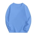 thumbnail image 4 of WUANDIXFA T-Shirts à Manches Longues pour Garçons pour Enfants Décontractés Enfants Garçons Automne Coton T-Shirts à Manches Longues à Col Rond T-Shirts Hauts Bleu Clair, 5-6 Ans, 4 of 4