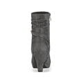 thumbnail image 3 of Unique Bargains Bottes à Talons Hauts Plateforme à Fermeture Éclair à la Cheville pour Femmes, 3 of 8
