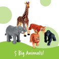thumbnail image 4 of Learning Resources Jumbo Jungle Animals, Preschool Learning Toy, Boys Girls, Ages 18 months+, 4 of 6
