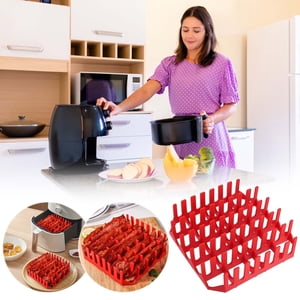 Fridja Sales Fryer Silicones Bacons Tray Bacons Rack Microwave Oven Holiday Gifts