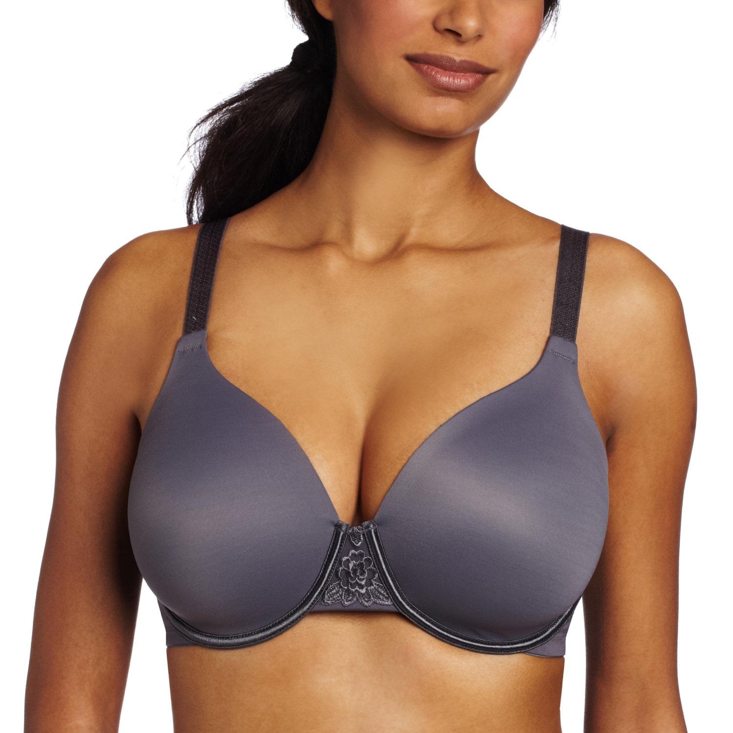 Vanity Fair Womens Beauty Back Full Figure Underwire Bra, 38C, Steele Violet