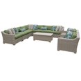 thumbnail image 1 of Coast Ensemble de Meubles de Patio en Osier d'Extérieur 10 Pcs en Cilantro, 1 of 2