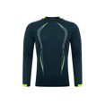 thumbnail image 4 of Hauts de Compression pour Hommes Chemise de Sport Col Rond Manches Longues Élastique Séchage Rapide Hauts Entraînement Physique Course Décontractée Cyclisme Vêtements de Sport, 4 of 9