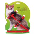 thumbnail image 2 of Pet Cats Adjustable Breathable Vest Harness Kittens Chest Strap with Leash No Hurtpet Traction Rope, 2 of 3