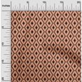 thumbnail image 2 of oneOone Polyester Spandex Orange Fabric Tribal Craft Projects Decor Fabric Printed By The Yard 56 Inch Wide, 2 of 4