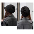 thumbnail image 2 of Bonnet en Coton pour Femmes Épais Chaud Coupe-Vent Simple de Couleur Unie, 2 of 3