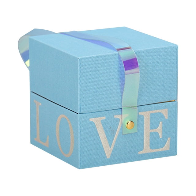 WIFKLSIIPG Gift Boxes with Lids Chocolate Gift Box Gift Boxes for Presents Small Gift Boxes Valentine's Day Gift Box for Girlfriend Love Box Flowers Gift Box