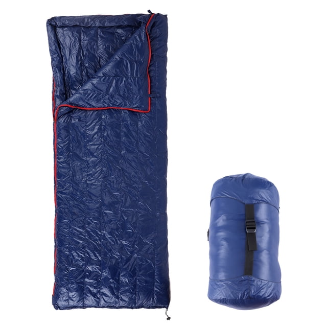 Sac de Couchage en Duvet d'Oie Ultraléger à une Personne avec Sac de Rangement pour la Randonnée, le Camping, la Randonnée avec Sac à Dos, l'Alpinisme