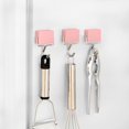 thumbnail image 2 of Sentmoon Over the Door Hook Over Door Hanger Magnetic Hook for Refrigerator and Washing Firm Grip Adhesion Rotatable Metal Hook for Kitchen Bathroom and Office Storage for Restaurant and Kitchen, 2 of 7