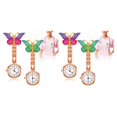 thumbnail image 2 of Transemion 2 Pcs Montre à Broche Exquise de Poche Portable à Suspendre Montres à Revers pour Femmes Infirmières Médecins Accessoires Maison Extérieur 2Ensemble, 2 of 6