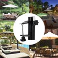 thumbnail image 4 of OULII Beach Umbrella Clamp Steel Black 1Pack for Picnic and Camping, 4 of 8