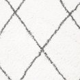 thumbnail image 4 of Safavieh Moroccan Fringe Alastar Tapis Géométrique Shag, 4 of 4