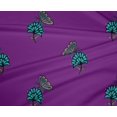 thumbnail image 4 of oneOone Tissu Lycra Polyester Imprimé Floral et Bloc 1 Yard 56 Inch Wide, 4 of 4