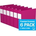 thumbnail image 1 of Davis Group, Premium Economy, D Ring, Binder, 6 Pack, 3", 1 of 3