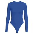 thumbnail image 4 of 2025 Combinaisons d'Été Longues à Col Rond pour Femmes 224 Justaucorps à Manches Confortable contre les Vêtements de Maternité la Peau Hauts à Côté Combinaisons pour Femmes, 4 of 4