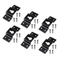 thumbnail image 1 of funtasica 6 Pcs Supports Muraux pour Haut-Parleur Surround Accessoire Robuste avec Vis B, 1 of 9