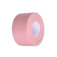 thumbnail image 1 of bedienty Sealing Strips Waterproof PVC Mildew-Proof Wall Sticker Strong Smooth Self Adhesive Tape Shower Countertop Restaurant 3.2m*3.8cm Pink 1Set, 1 of 6