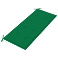 thumbnail image 4 of vidaXL Garden Bench with Cushion 120 cm Bamboo, 4 of 5