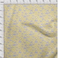 thumbnail image 3 of oneOone Silk Tabby Fabric Raindrop & Clouds Nature Print Sewing Fabric BTY 42 Inch Wide, 3 of 4