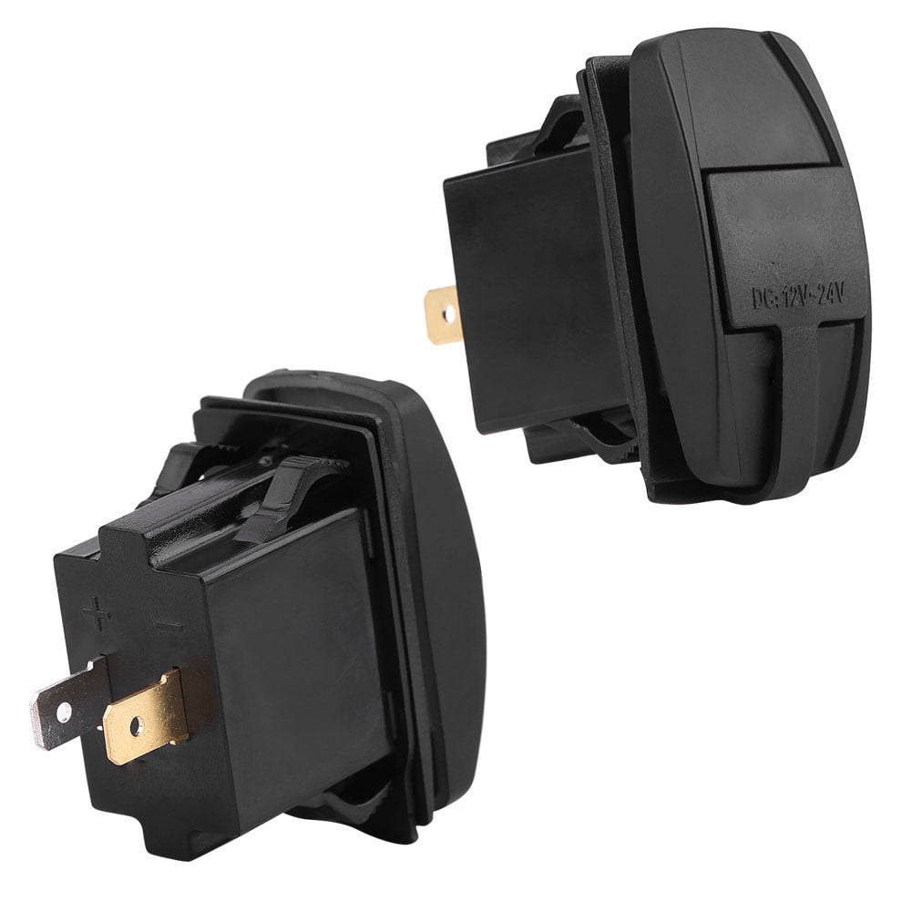 Car Charging Adapter, Car USB Charger 2 USB Ports Universal Heat   For Cars