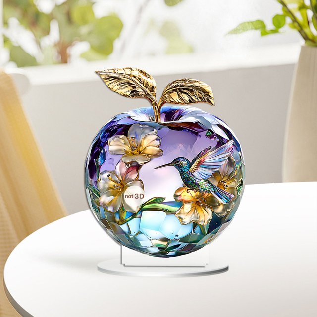 Birdeem Décorations de Table pour Fête, Oiseaux en Bouteilles Décorations de Table pour Fête des Fêtes, Décorations de Fête des Fêtes