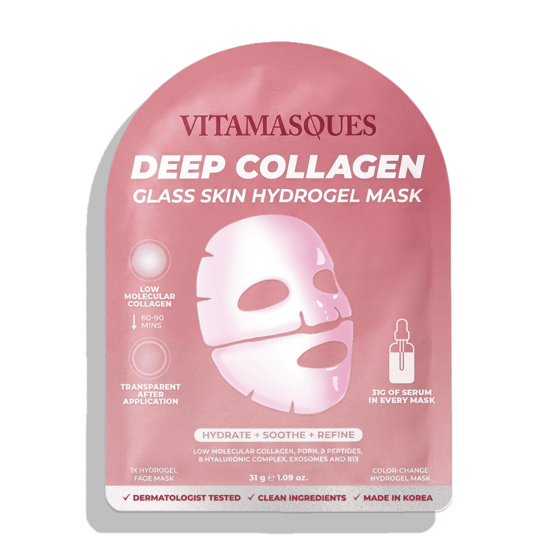 Deep Collagen - Color change hydrogel mask