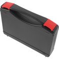 thumbnail image 1 of OULII Storage Toolbox Plastic Tool Box Dropresistant Black 1Pack for Handyman, 1 of 7