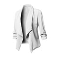 thumbnail image 4 of Pompotops Cardigan Ouvert Décontracté Uni pour Femmes à Manches Longues Veste Manteau, 4 of 6
