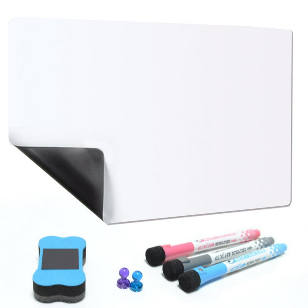 SNNROO Magnetic Calendar For Refrigerator Personalization Options Rolling Whiteboard High Erasability Dry Erase Board
