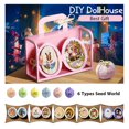 thumbnail image 1 of MesaSe Girl‘S Doll House Toy Nut Secret 3d Theatre Scene Undersea Roaming Miniature Kit Creative Safe Paper Walnut Shell Diy Starry Notes, 1 of 5