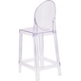 thumbnail image 4 of Nicer Furniture tabouret de comptoir moderne transparent, 4 of 4
