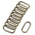 thumbnail image 1 of Unique Bargains Bronze Tone Oval Buckles Iron Electroplating (10 Pack), 1 of 4