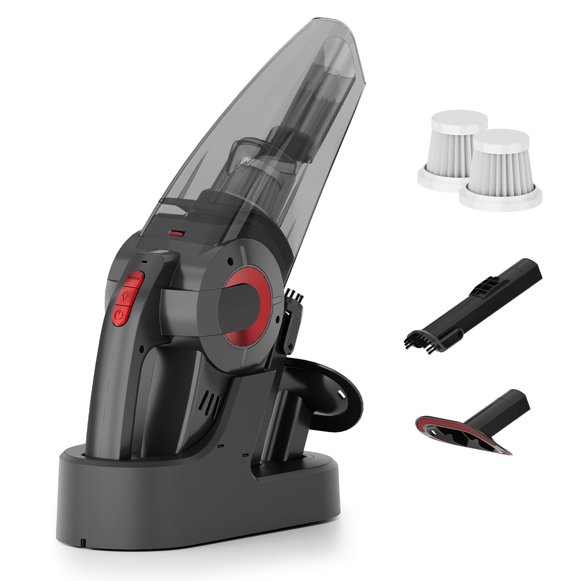 WHALLULTRA Cordless Handheld Vacuum Cleaner with Charging Dock, Lightweight Portable Design for Home Daily Cleaning, Countertop/Compact Storage