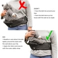 thumbnail image 5 of Hippychick Porte-bébé Hipseat - Denim Gris, 5 of 5