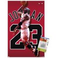 thumbnail image 1 of Michael Jordan - Jersey Wall Poster, 22.375" x 34" Framed, 1 of 4