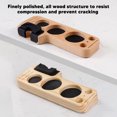 thumbnail image 3 of Coffee Tamping Station Holder, Space Saving Mess Free With Sturdy Wood Rubber, 25cm Length For Comfortable Use, 3 of 8