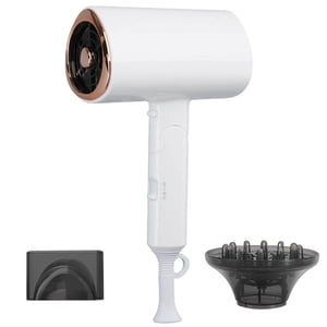 EGNMCR Portable Hair Dryers With Diffuser Accessories , Ionic Blow Dryer, For Women Curly Hair ABS dryer