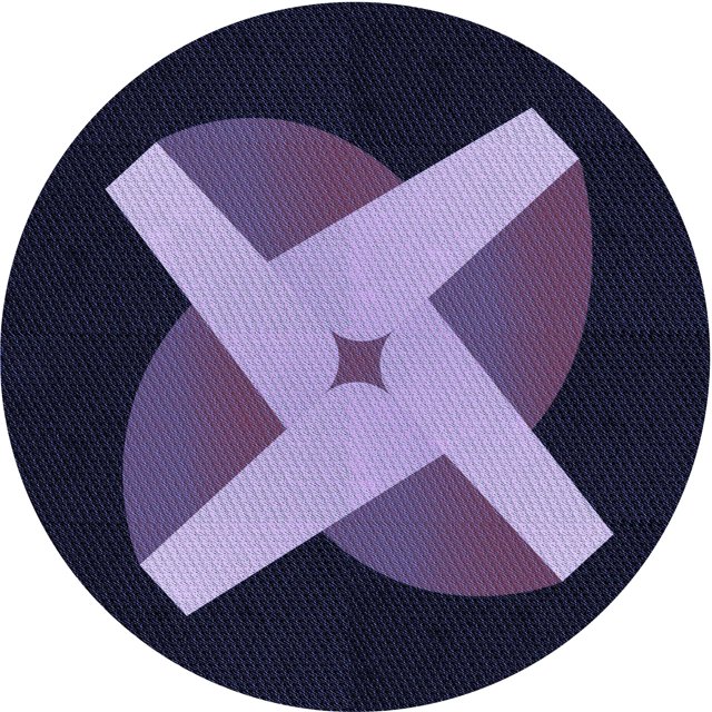 Ahgly Company Tapis d'Intérieur Rond Lavable en Machine Transitionnel Bleu Nuit, 3 Pieds Rond